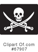Pirate Flag Clipart #67907 by Rosie Piter