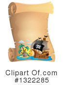 Pirate Ship Clipart #1322285 by visekart