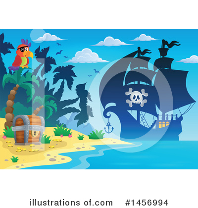 Treasure Chest Clipart #1456994 by visekart
