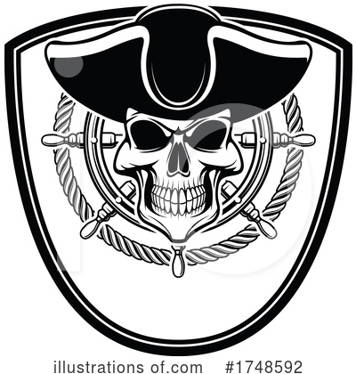 Royalty-Free (RF) Pirates Clipart Illustration by Vector Tradition SM - Stock Sample #1748592