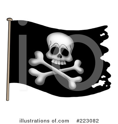 Royalty-Free (RF) Pirates Clipart Illustration by visekart - Stock Sample #223082