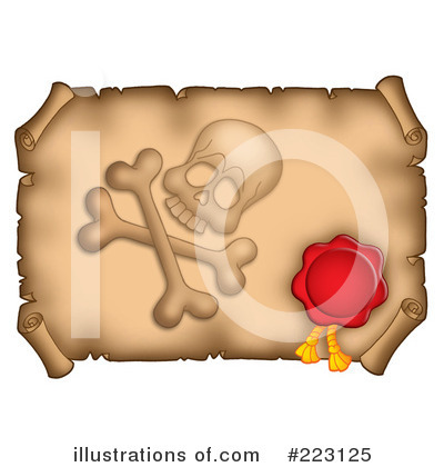 Royalty-Free (RF) Pirates Clipart Illustration by visekart - Stock Sample #223125