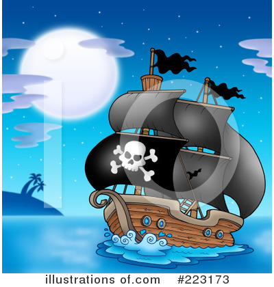 Ship Clipart #223173 by visekart