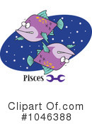 Pisces Clipart #1046388 by toonaday
