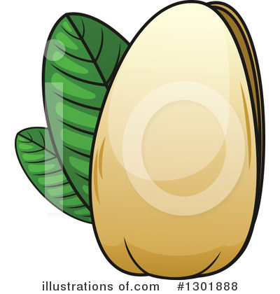 Nuts Clipart #1301888 by Vector Tradition SM