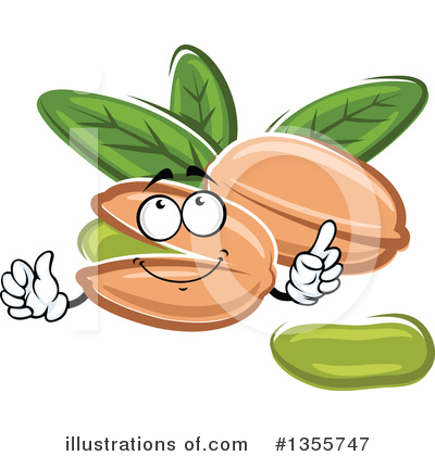 Pistachio Clipart #1355747 by Vector Tradition SM