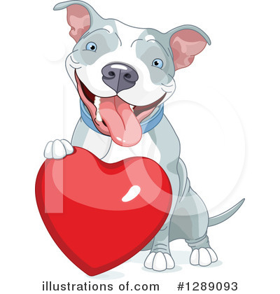 Pit Bull Clipart #1289093 by Pushkin