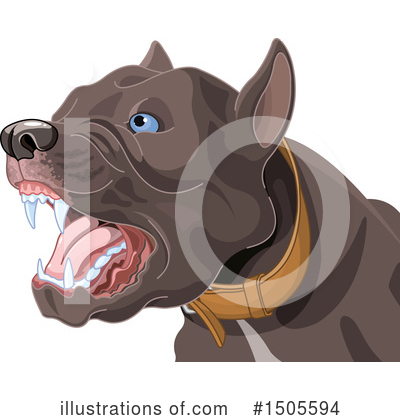 Pit Bull Clipart #1505594 by Pushkin