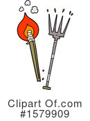 Pitchfork Clipart #1579909 by lineartestpilot