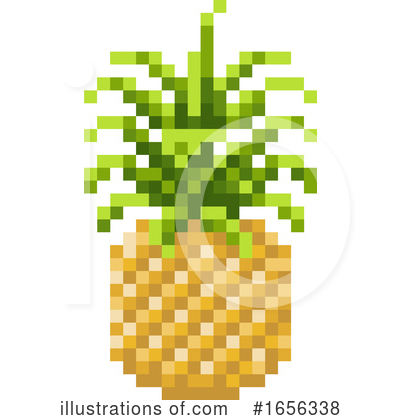 Pineapple Clipart #1656338 by AtStockIllustration