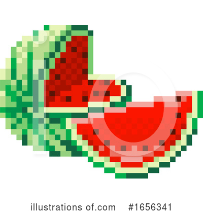 Watermelon Clipart #1656341 by AtStockIllustration