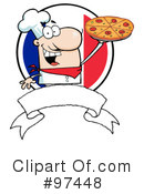 Pizza Chef Clipart #97448 by Hit Toon