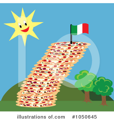 Royalty-Free (RF) Pizza Clipart Illustration by Pams Clipart - Stock Sample #1050645