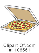 Pizza Clipart #1106561 by Cartoon Solutions