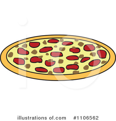 Pizza Clipart #1106562 by Cartoon Solutions