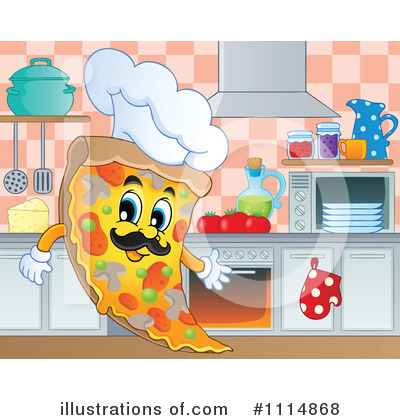 Pizza Clipart #1114868 by visekart