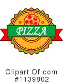 Pizza Clipart #1139802 by Vector Tradition SM