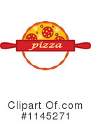 Pizza Clipart #1145271 by Vector Tradition SM