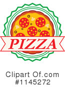 Pizza Clipart #1145272 by Vector Tradition SM