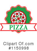 Pizza Clipart #1150998 by Vector Tradition SM