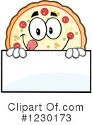 Pizza Clipart #1230173 by Hit Toon