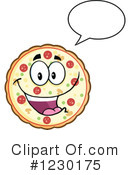 Pizza Clipart #1230175 by Hit Toon