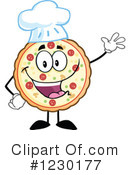 Pizza Clipart #1230177 by Hit Toon