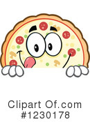 Pizza Clipart #1230178 by Hit Toon