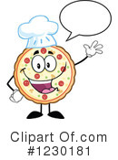 Pizza Clipart #1230181 by Hit Toon