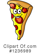 Pizza Clipart #1236989 by Vector Tradition SM