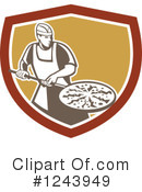 Pizza Clipart #1243949 by patrimonio