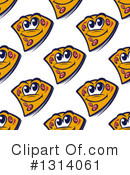 Pizza Clipart #1314061 by Vector Tradition SM