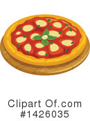 Pizza Clipart #1426035 by Vector Tradition SM