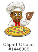 Pizza Clipart #1448909 by AtStockIllustration