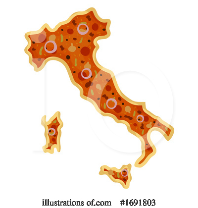 Royalty-Free (RF) Pizza Clipart Illustration by BNP Design Studio - Stock Sample #1691803