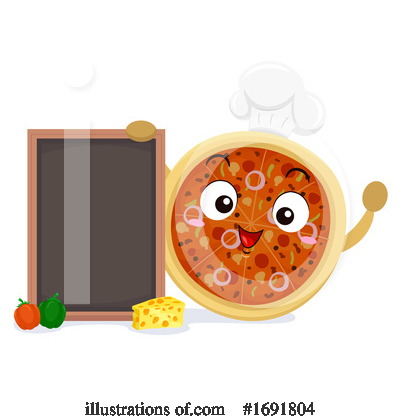 Royalty-Free (RF) Pizza Clipart Illustration by BNP Design Studio - Stock Sample #1691804
