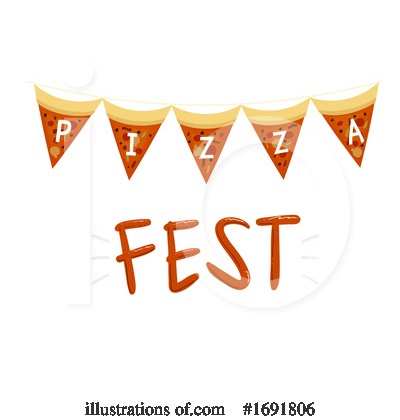 Royalty-Free (RF) Pizza Clipart Illustration by BNP Design Studio - Stock Sample #1691806