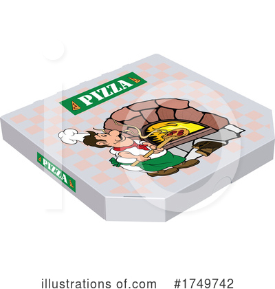 Royalty-Free (RF) Pizza Clipart Illustration by dero - Stock Sample #1749742