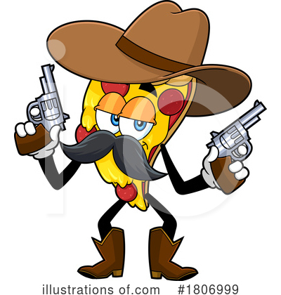 Cowboy Clipart #1806999 by Hit Toon