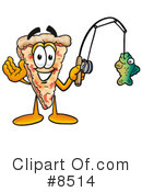 Pizza Clipart #8514 by Mascot Junction