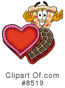 Pizza Clipart #8519 by Mascot Junction