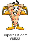 Pizza Clipart #8522 by Mascot Junction