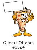 Pizza Clipart #8524 by Mascot Junction