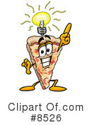 Pizza Clipart #8526 by Mascot Junction