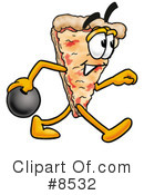 Pizza Clipart #8532 by Mascot Junction