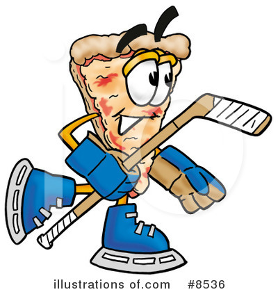 Pizza Character Clipart #8536 by Mascot Junction