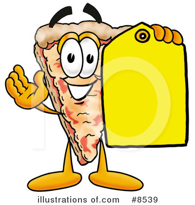 Pizza Character Clipart #8539 by Mascot Junction