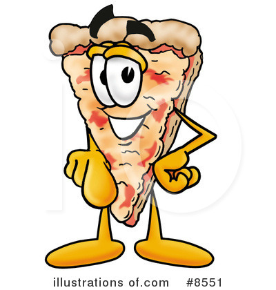 Pizza Clipart #8551 by Toons4Biz