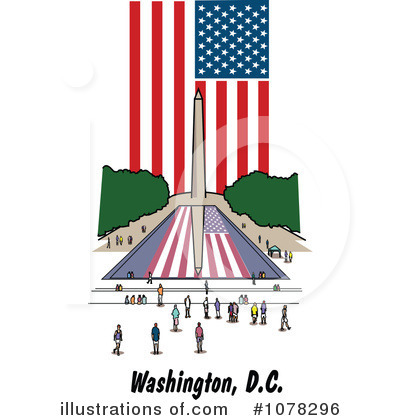 American Flag Clipart #1078296 by Andy Nortnik