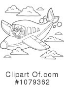 Plane Clipart #1079362 by visekart